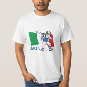 Italië Kind voetbal schooljongen T-shirt