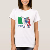 Italië Kind voetbal schooljongen T-shirt (Voorkant)