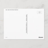 Italië klasse E-402 in reizigerstreinen. Briefkaart (Achterkant)