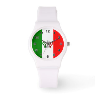 Italië Kroonvlag Italiaans Horloge