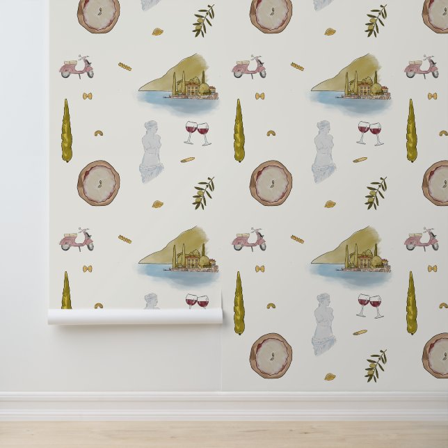 Italië Kunst Behang (Applicatie)