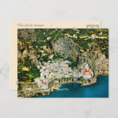 Italië, kust van Amalfi Briefkaart (Voorkant / Achterkant)