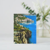 Italië, kust van Amalfi Briefkaart (Staand voorkant)