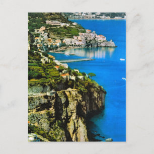 Italië, kust van Amalfi Briefkaart