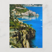  Italië, kust van Amalfi Briefkaart (Voorkant)