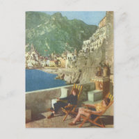 Italië, kust van Amalfi, jaren dertig