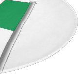 Italië Land Vlag Thunder_Cove Snijplank (Hoek)