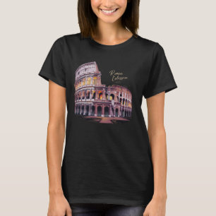 Italië Landmark Rome Italië Souvenir Italia Roma C T-shirt