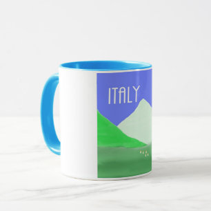 italië landschapsschilderkunst mok