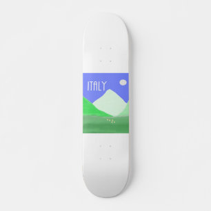 italië landschapsschilderkunst persoonlijk skateboard