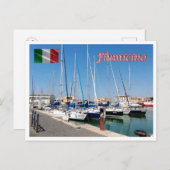 Italië - Lazio - Fiumicino - Harbour - Briefkaart (Voorkant / Achterkant)