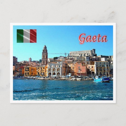 Italië - Lazio - Gaeta Medioevale - Zee Uitzicht - Briefkaart (Voorkant)