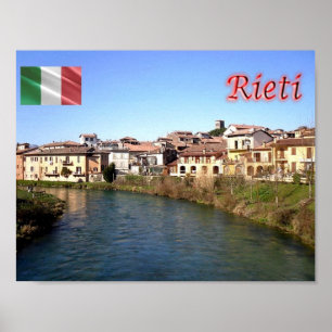 Italië - Lazio - Rieti - Velino - Poster