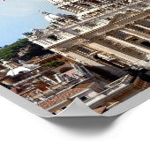 Italië - Lazio - Rome - Basilica Saint Peter - Poster (Hoek)