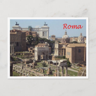 Italië - Lazio - Rome - Foro Romano - Briefkaart