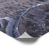 Italië - Lazio - Tivoli - Oude stad - Poster (Hoek)
