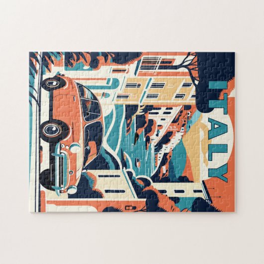 Italië Legpuzzel (Horizontaal)