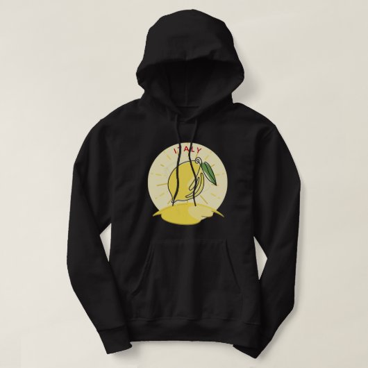 Italië Lemons Lemon Hoodie (Design voorkant)