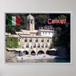 Italië - Liguria - Camogli - Poster