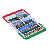 Italië - Liguria - Riviera Ponente - Mosaic - Magn Magneet (Rechterzijde)