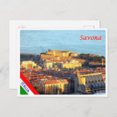 Italië - Liguria - Savona - Briefkaart (Voorkant / Achterkant)