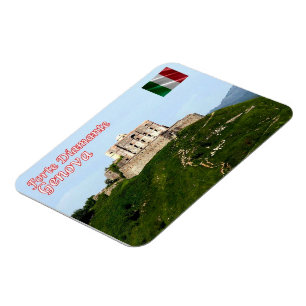 Italië - Ligurië - Genua - Forte Diamante - Magneet
