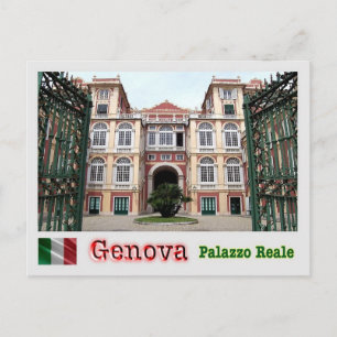 Italië - Ligurië - Genua - Royal Palace - Briefkaart