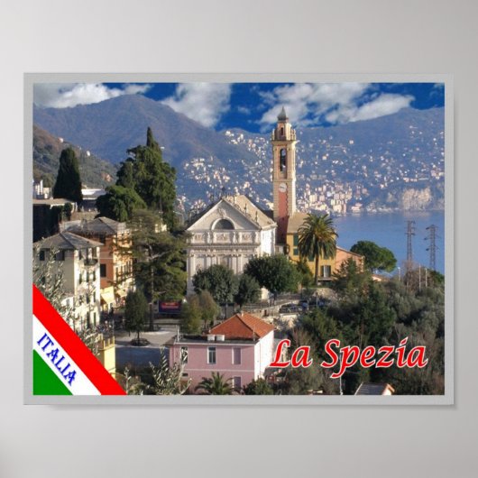 Italië - Ligurië - La Spezia - Poster (Voorkant)