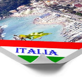 Italië - Ligurië - Moneglia - Poster (Hoek)