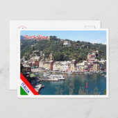Italië - Ligurië - Portofino - Briefkaart (Voorkant / Achterkant)