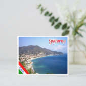 Italië - Ligurië - Spotorno - Briefkaart (Staand voorkant)