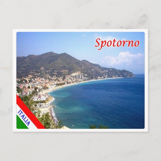 Italië - Ligurië - Spotorno - Briefkaart (Voorkant)