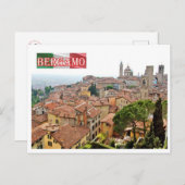 Italië - Lombardije - Bergamo - Briefkaart (Voorkant / Achterkant)