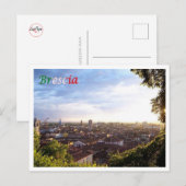 Italië - Lombardije - Brescia - Sunset - Briefkaart (Voorkant / Achterkant)
