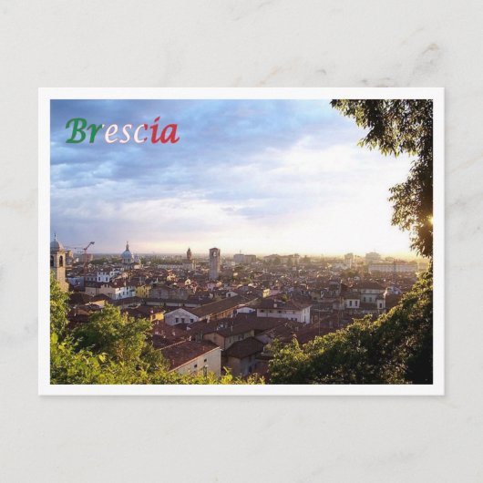 Italië - Lombardije - Brescia - Sunset - Briefkaart (Voorkant)
