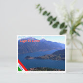 Italië - Lombardije - Comomeer - Briefkaart (Staand voorkant)