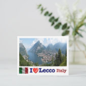 Italië - Lombardije - Lecco - Briefkaart (Staand voorkant)