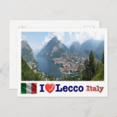 Italië - Lombardije - Lecco - Briefkaart (Voorkant / Achterkant)