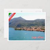 Italië - Lombardije - meer van Iseo - Briefkaart (Voorkant / Achterkant)