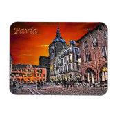 Italië - Lombardije - Pavia - Magneet (Horizontaal)