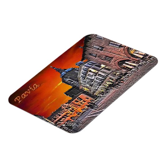 Italië - Lombardije - Pavia - Magneet (Linkerzijde)