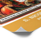 Italië - Lombardije - San Nicola di Mira - Poster (Hoek)