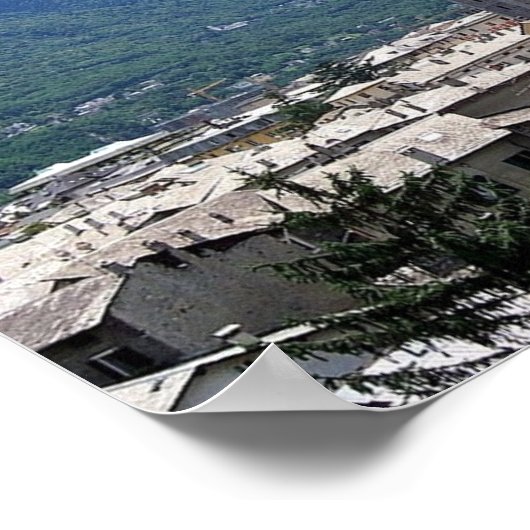 Italië - Lombardije - Sondrio - Poster (Hoek)