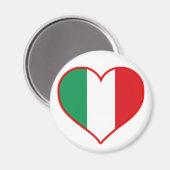 Italië Love Magneet (Voorkant / Achterkant)