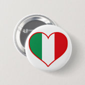 Italië Love Ronde Button 5,7 Cm (Voorkant /achterkant)