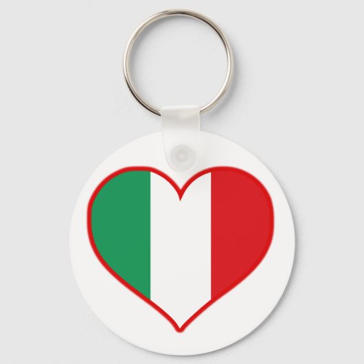Italië Love Sleutelhanger (Voorkant)