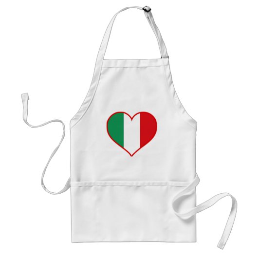 Italië Love Standaard Schort (Voorkant)