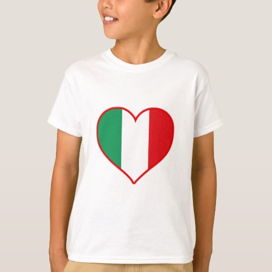 Italië Love T-shirt (Voorkant)