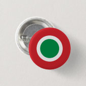 Italië luchtmachtbadge ronde button 3,2 cm (Voorkant /achterkant)