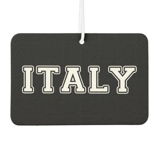 Italië Luchtverfrisser (Voorkant)